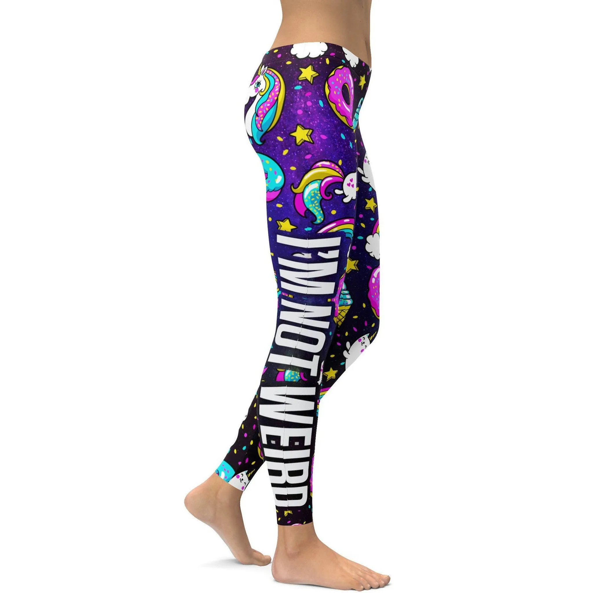 I'm not weird, I'm a Unicorn Leggings