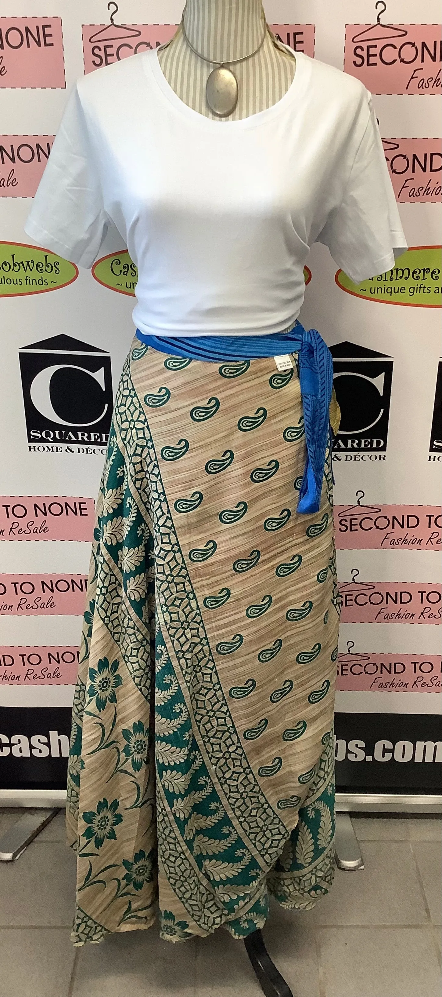 Indian Reversible Wrap Skirt (One Size)(4 Unique Styles Left!)