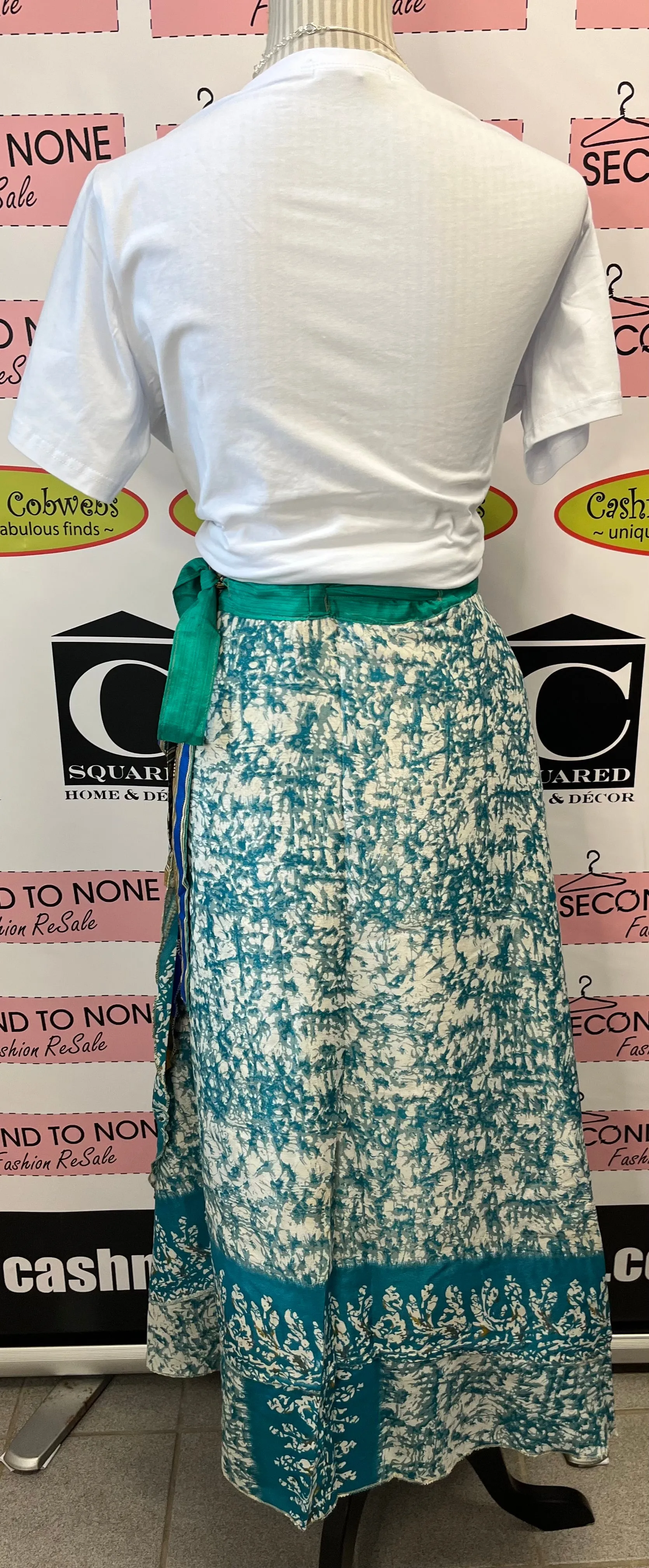 Indian Reversible Wrap Skirt (One Size)(4 Unique Styles Left!)