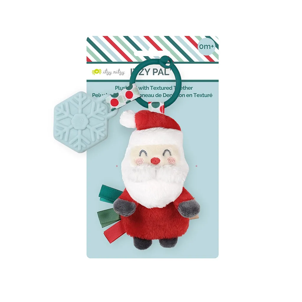 Itzy Ritzy Holiday Santa Itzy Pal™ Plush   Teether