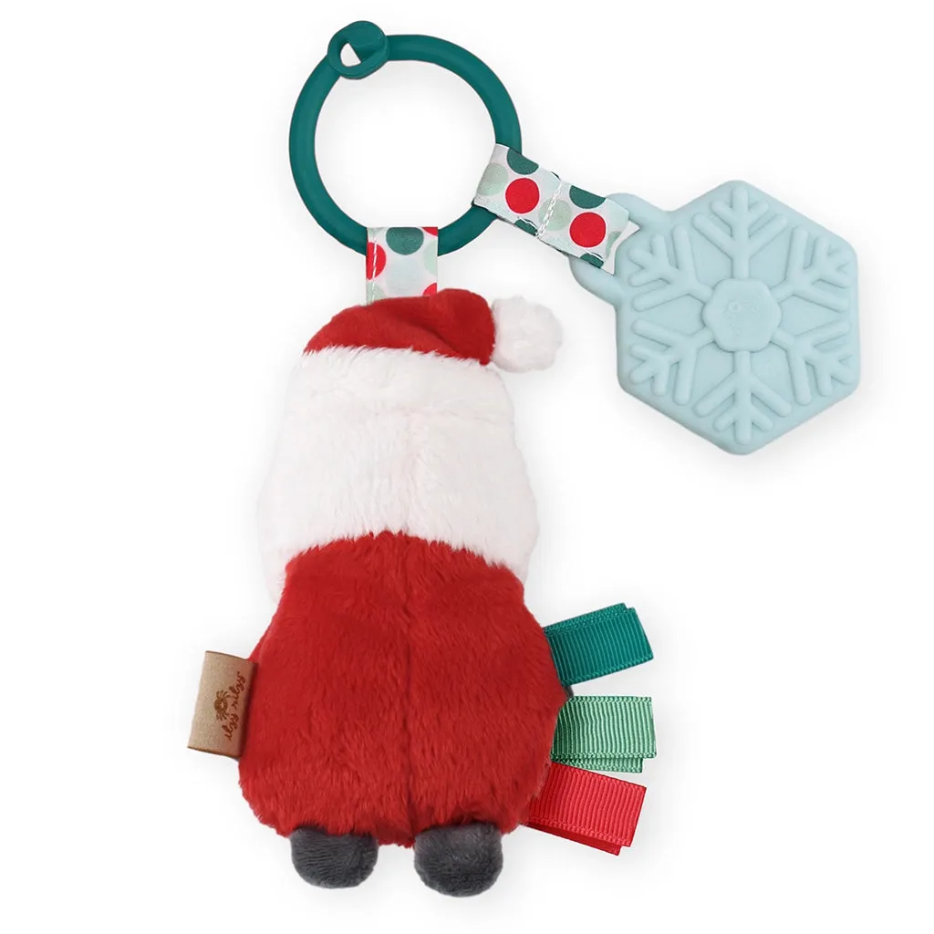 Itzy Ritzy Holiday Santa Itzy Pal™ Plush   Teether