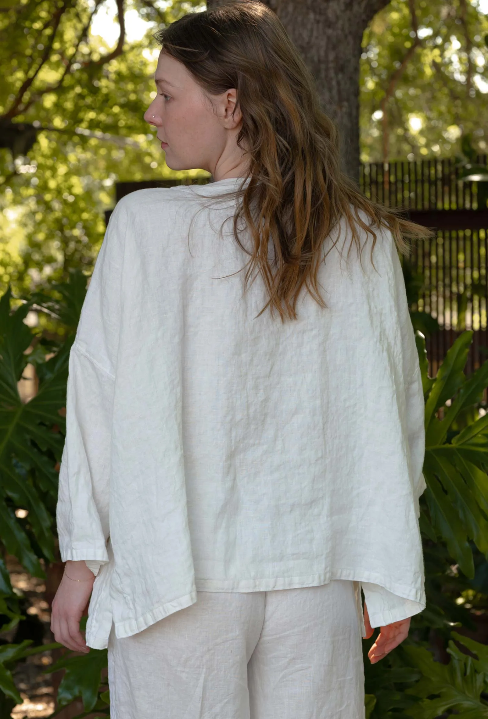 Julia Top Linen