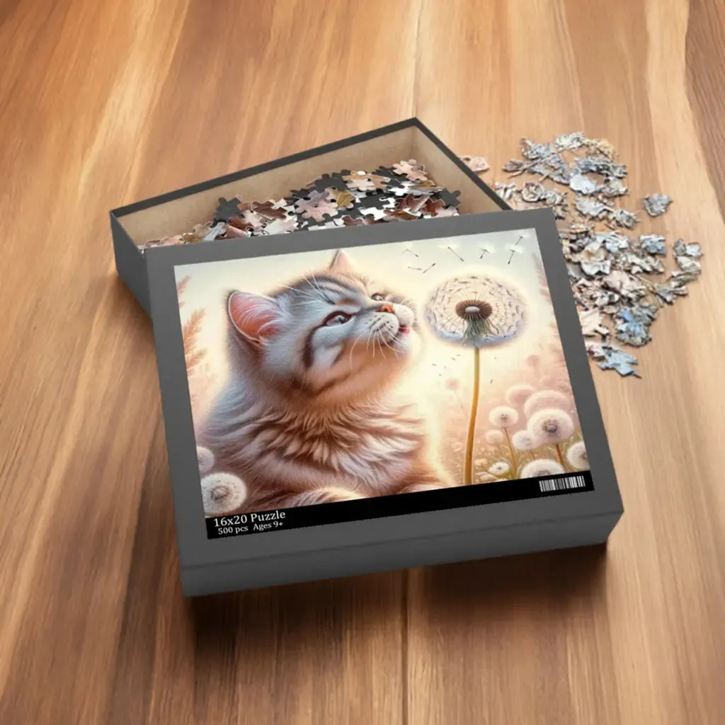 Kitty Wishes Puzzle (120, 252, 500-Piece)