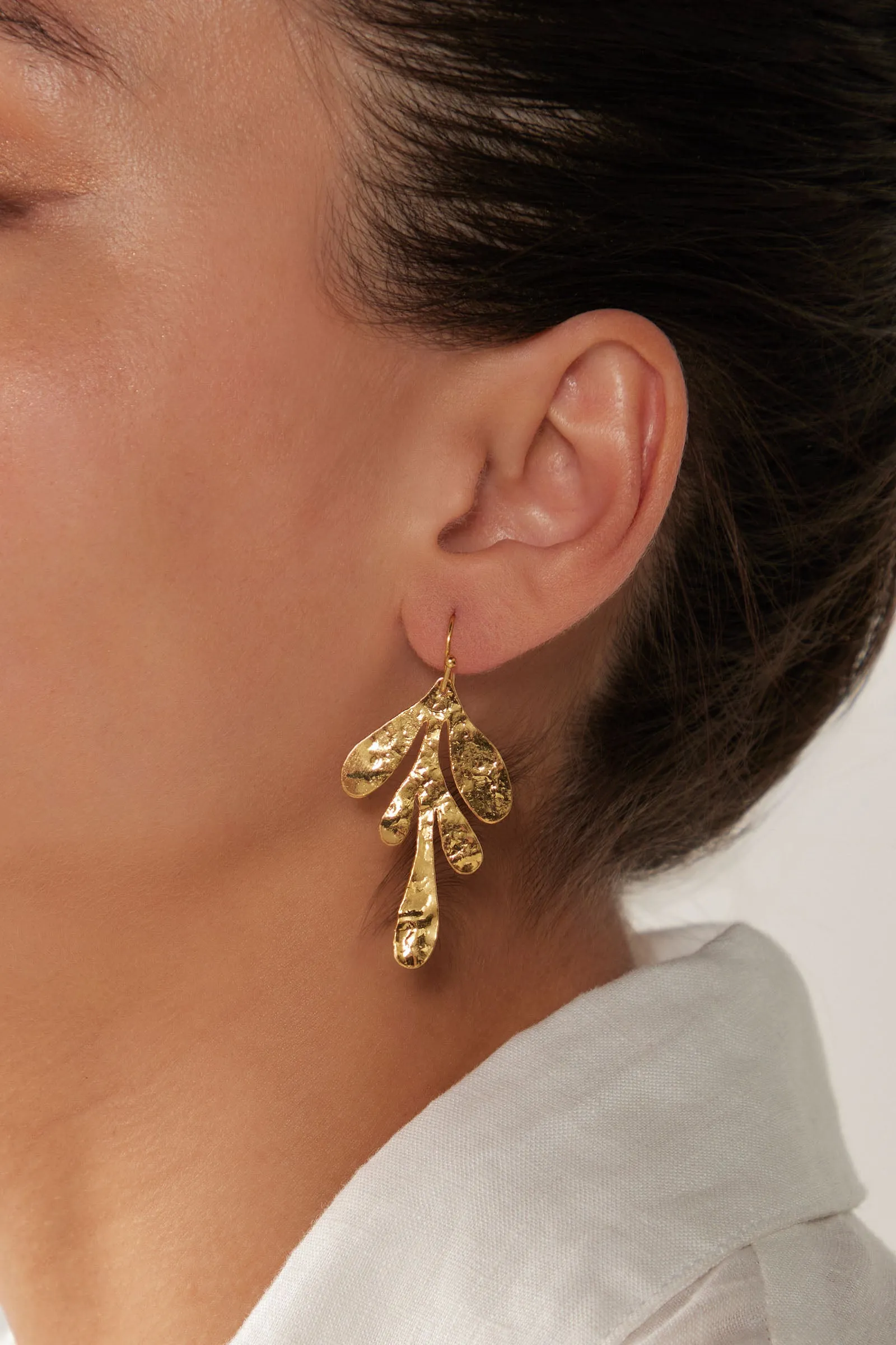 La Plage Earring - Gold Drop