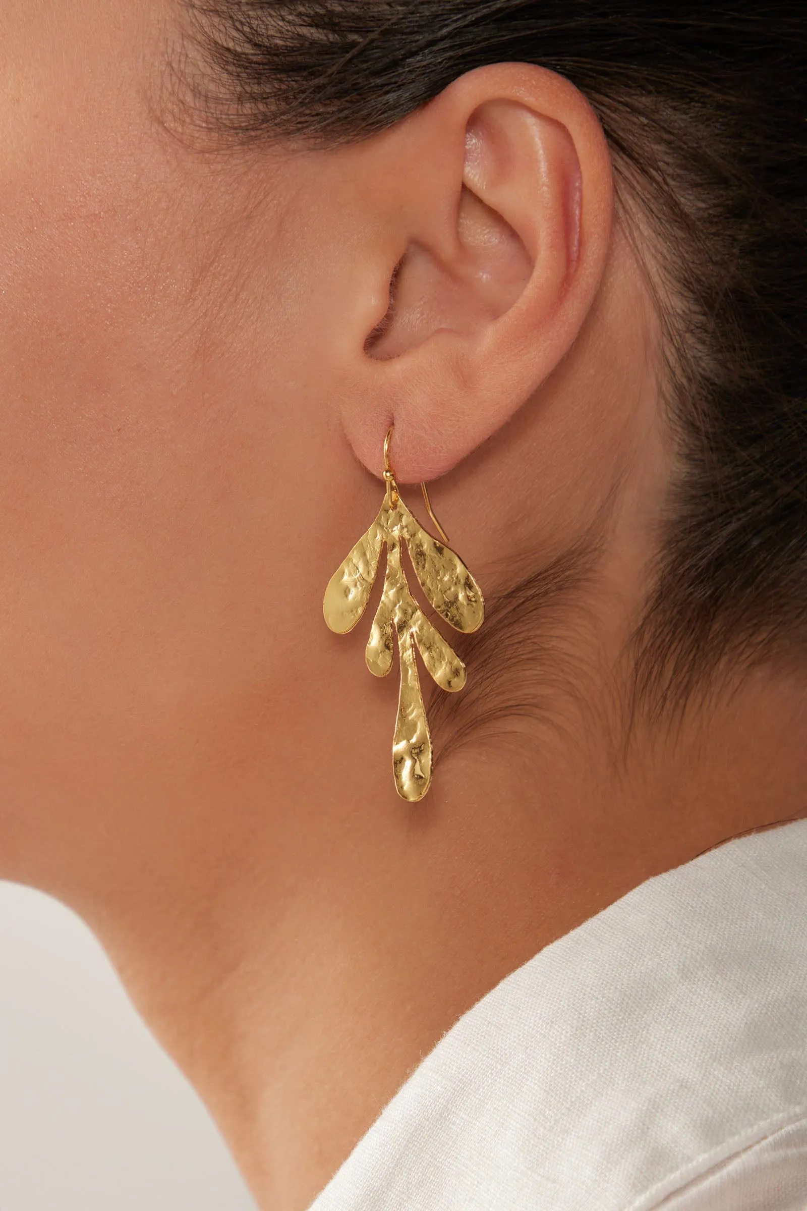 La Plage Earring - Gold Drop