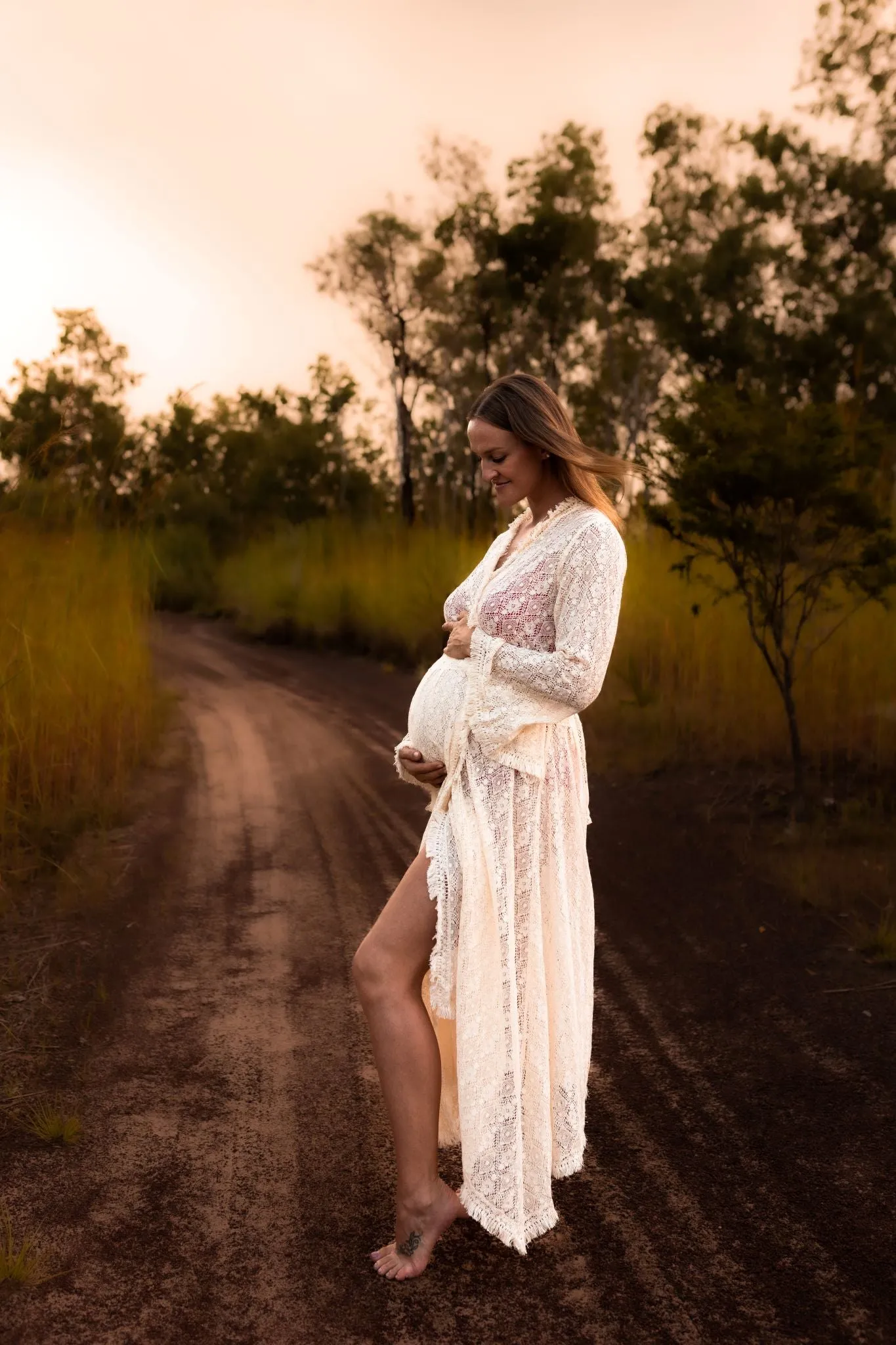 Maternity Photoshoot Dresses - Coven Pirate Queen Long - DAY RENTAL