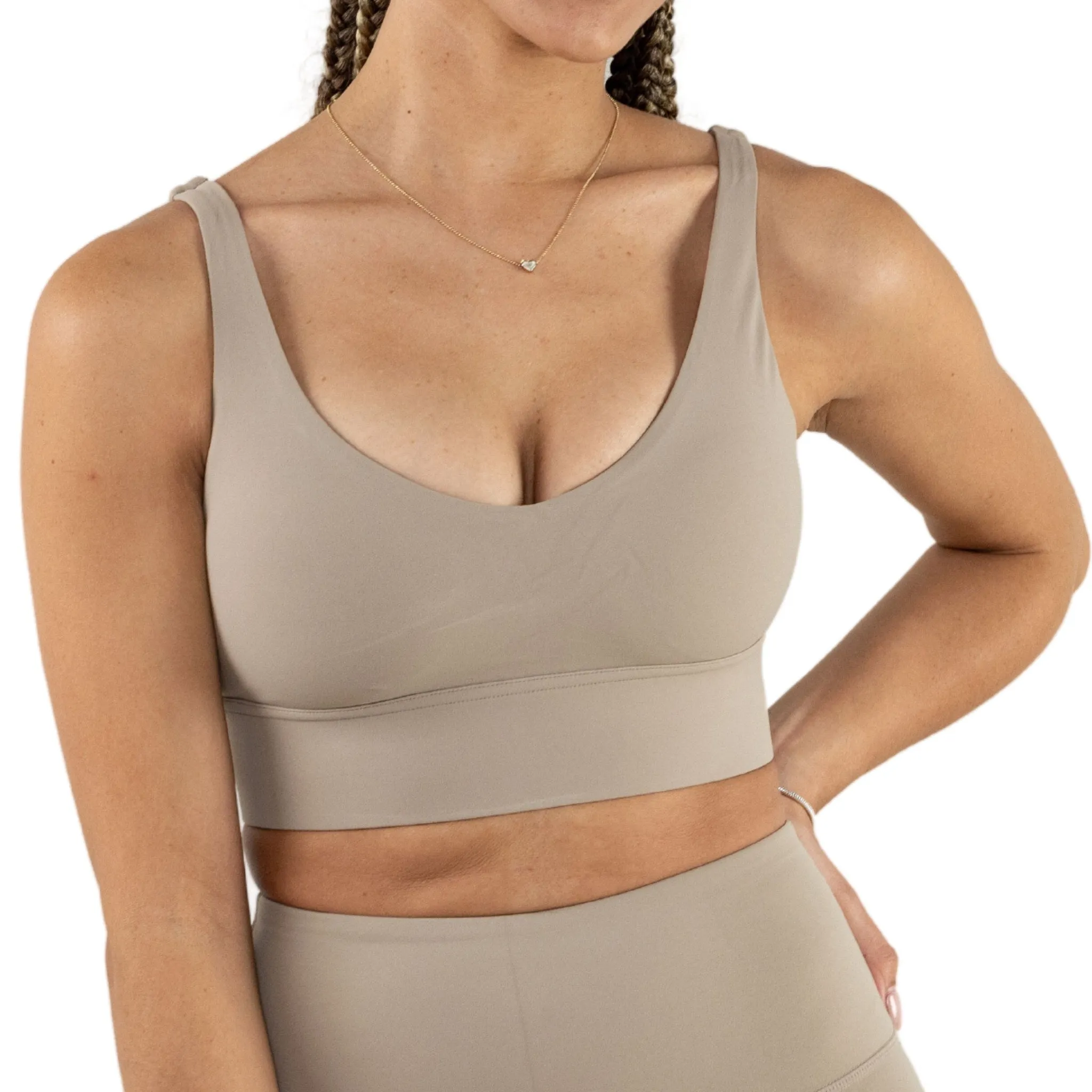 MAXIMUM SUPPORT WIDE WAIST BAND BRA - HARMONY