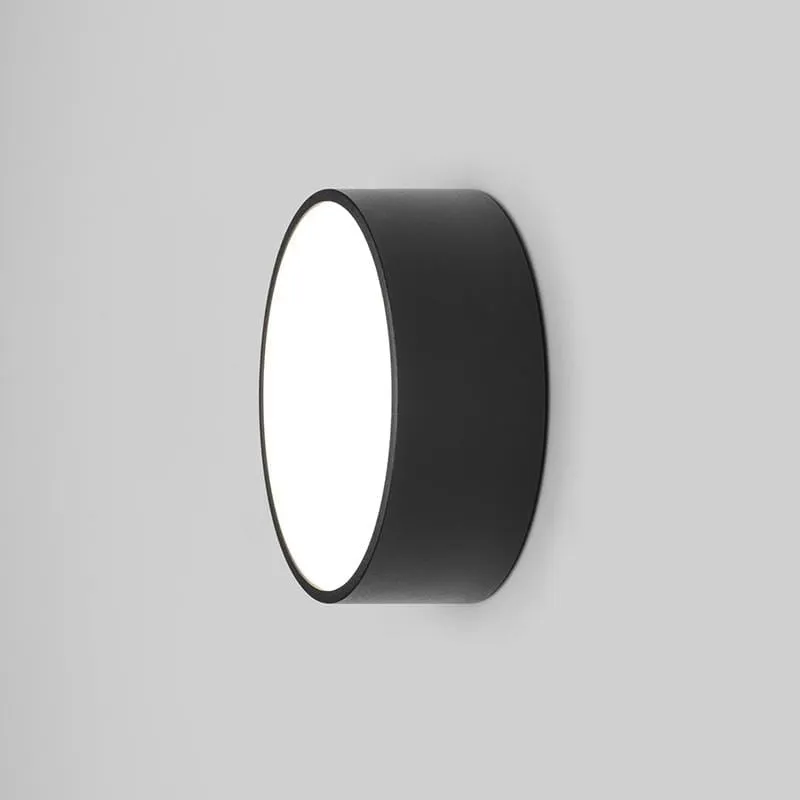 Minimalist Round LED Wall Light | Assorted Colours