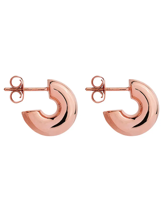 Moonbow Rose Gold Stud Earring