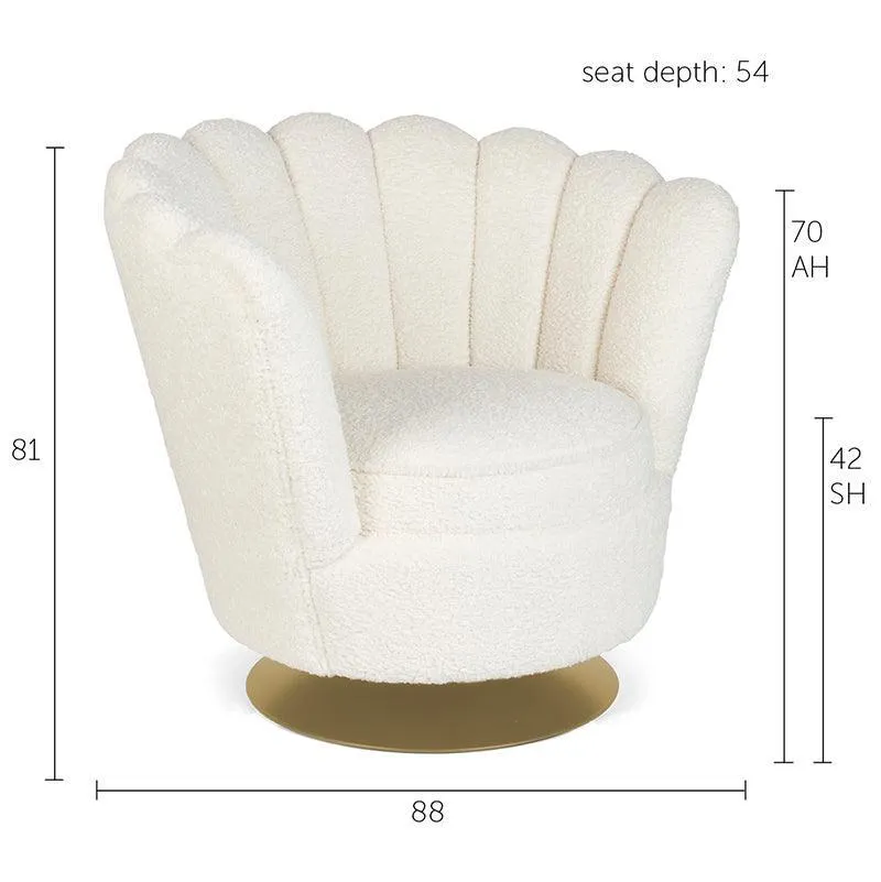 Mother Of All Shells Teddy Lounge Chair