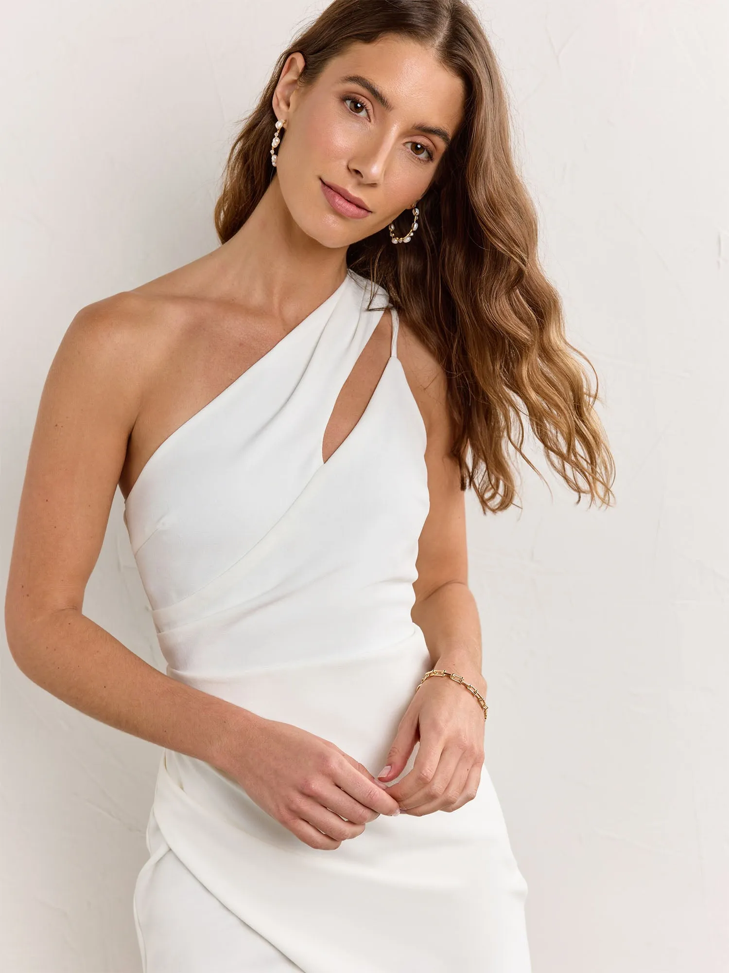 One-Shoulder Tulip Dress - Lena