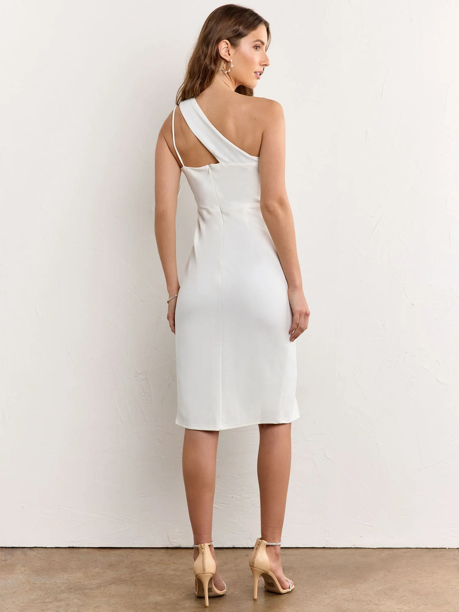 One-Shoulder Tulip Dress - Lena