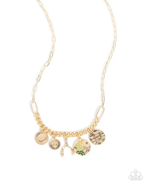 Paparazzi Necklace ~ Chic Century | Gold