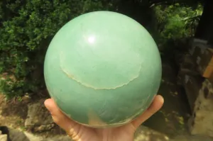 Polished Green Aventurine Sphere x 1 From Zimbabwe