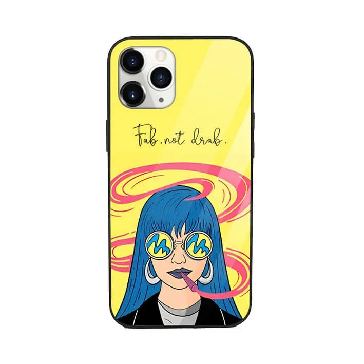 Pop Art Glass Phone Cover #104