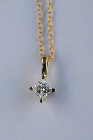 Princess Pendant   Cable Chain *pre-order*