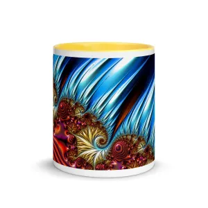 "Romance of the Sea and Sand" Mug with Color Inside