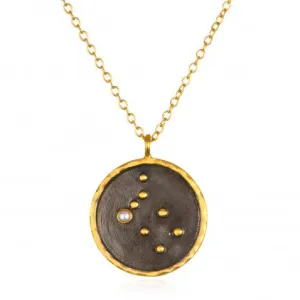 Satya Zodiac Gemini Pearl Necklace