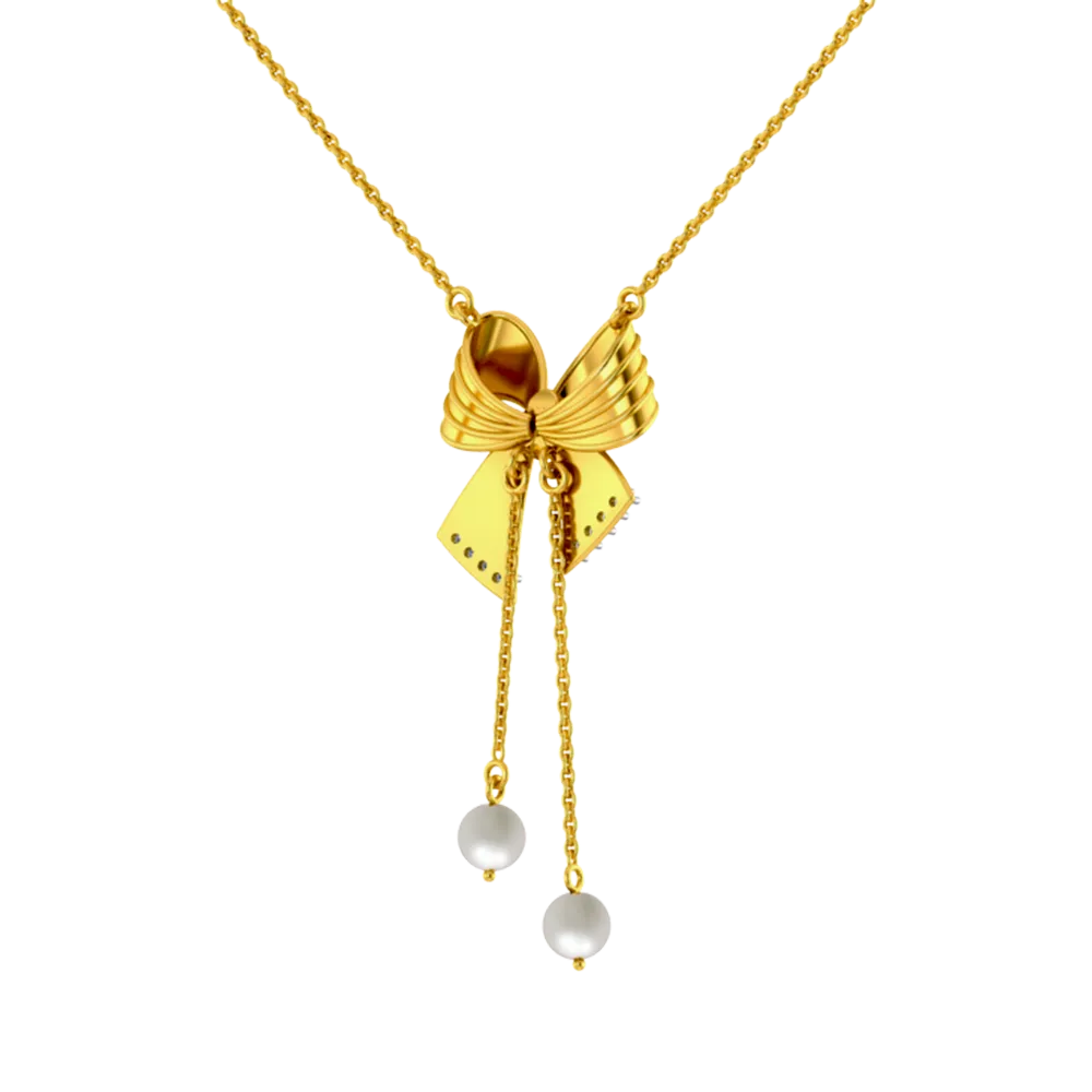 Shimmering Striking Diamond Necklace