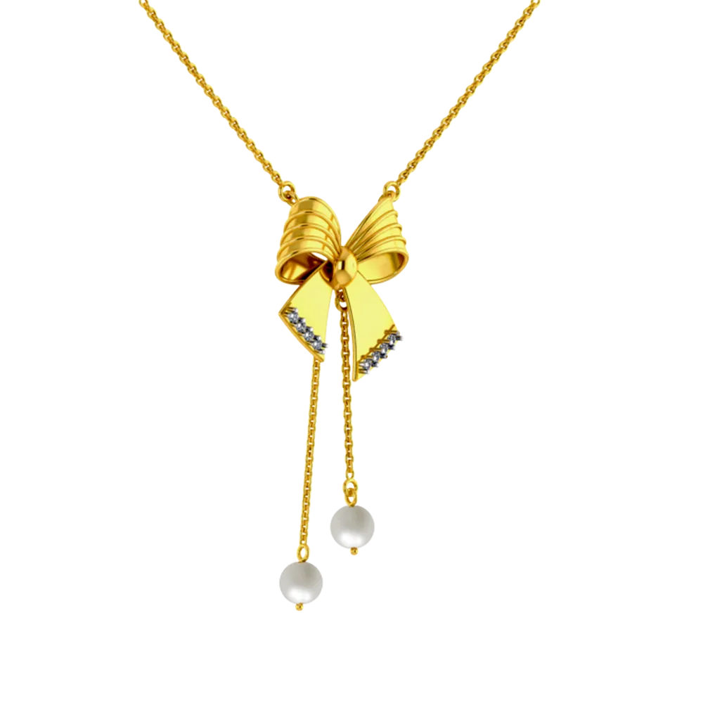 Shimmering Striking Diamond Necklace