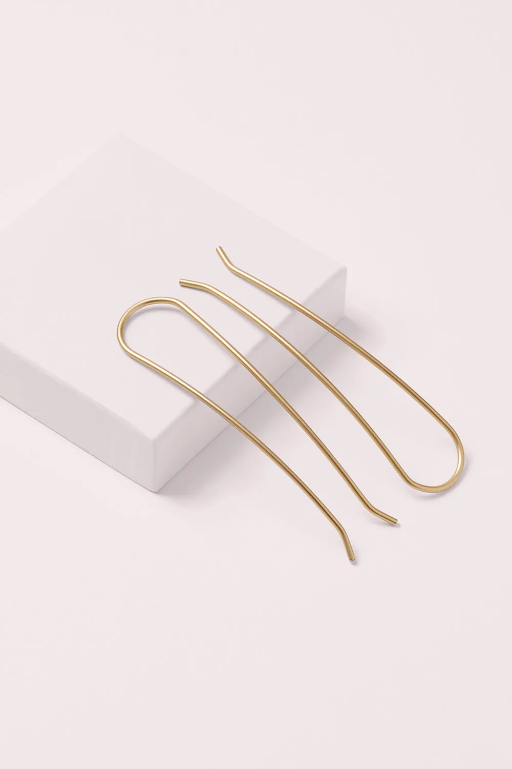 Slim Chignon French Hair Pins Set