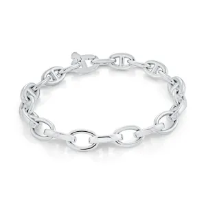 Stainless Steel Mariner Link Men's Bracelet