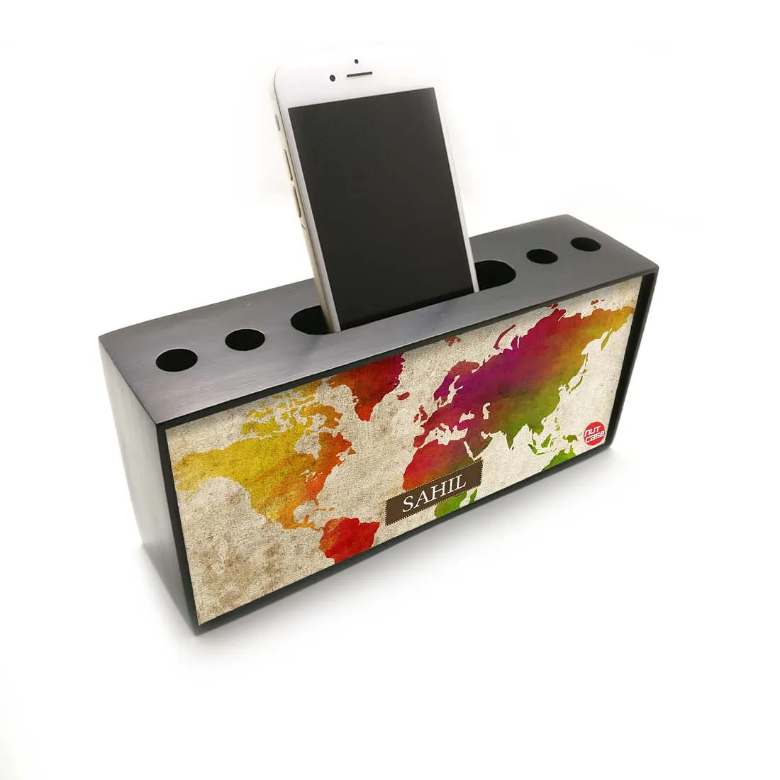 Stylish Personalized Pen Stand Holder - Add Your Name