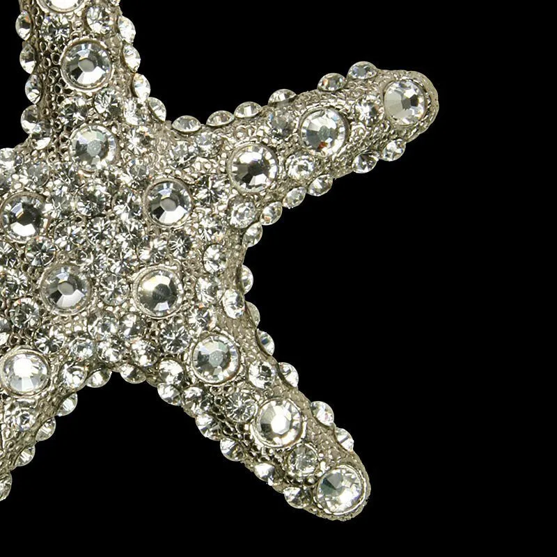 Swarovski Crystals Metal Starfish Decor Sets