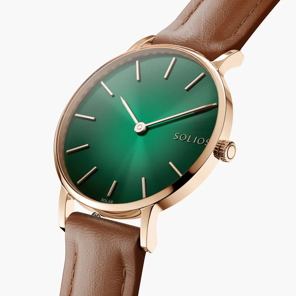 The Rainforest Classic Bundle | Green Dial - Rose Gold Case