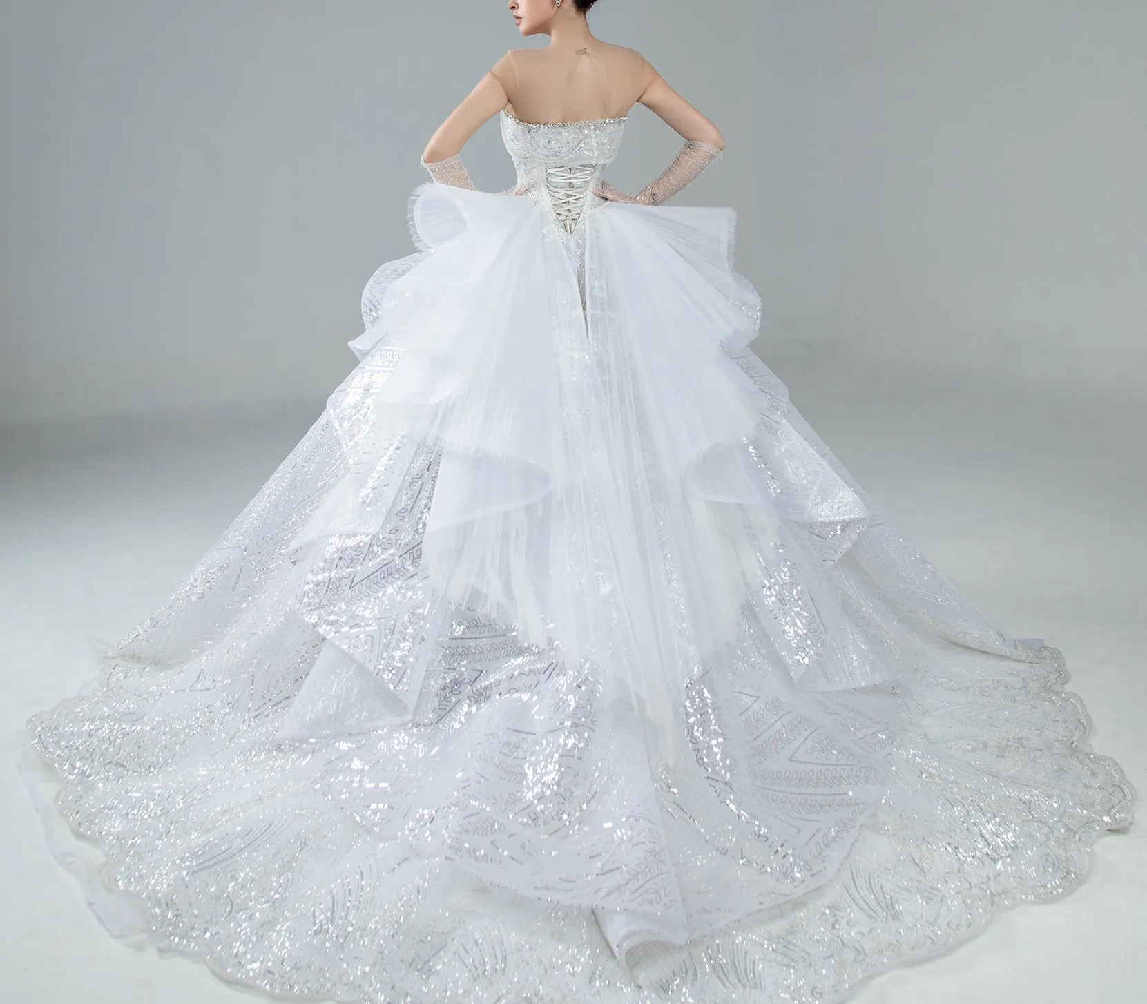 Timeless Sparkling Ball Gown