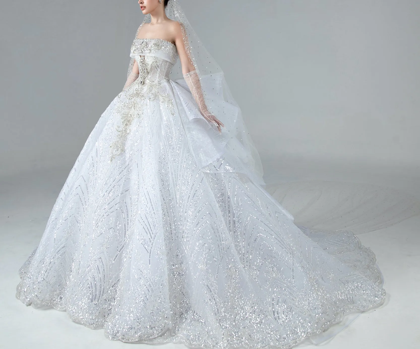 Timeless Sparkling Ball Gown