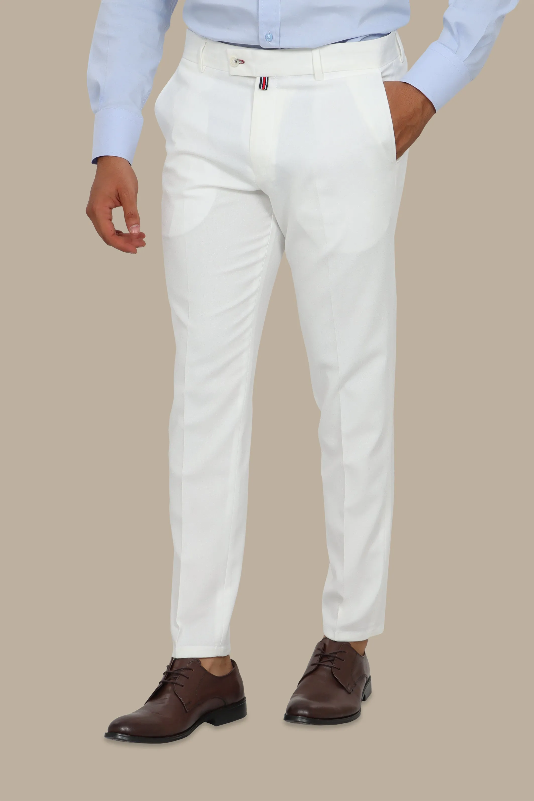 Timeless White: Classic White Pants