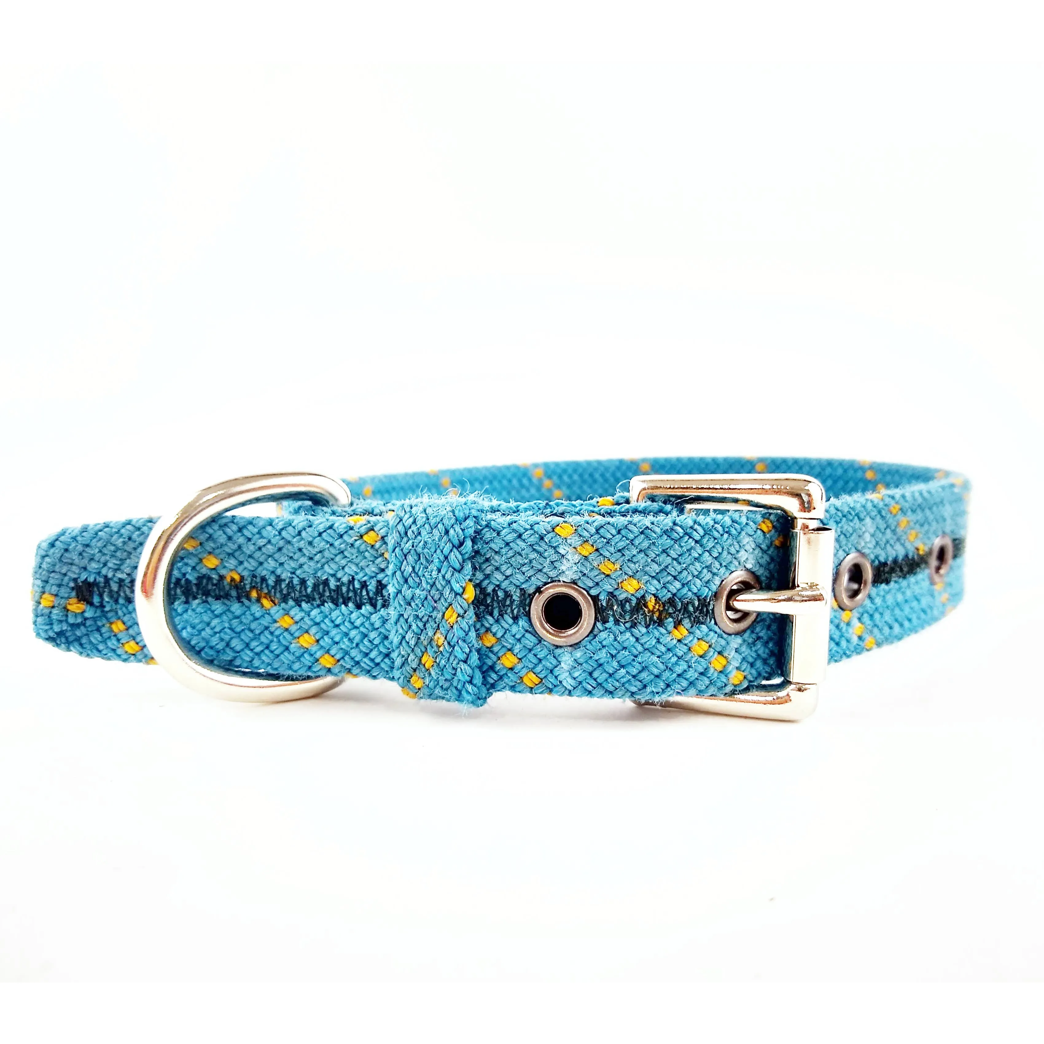 Unique Vibrant Recycled Dog Collar