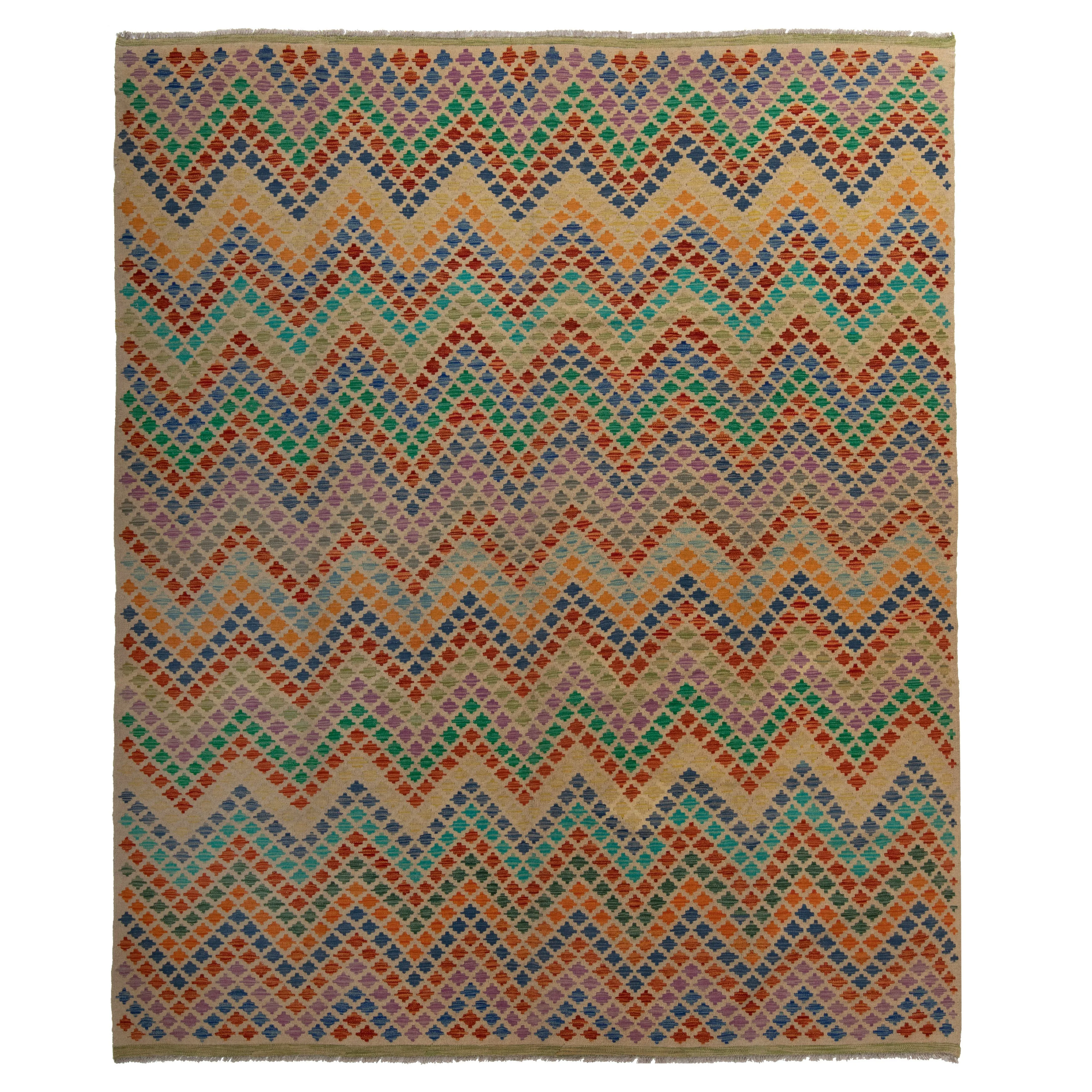 Uzbek Kilim - 8'7" x 10'2"