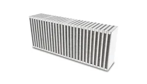 Vibrant Vertical Flow Intercooler Core, 18" Wide x 8" High x 3.5" Thick  - 12858