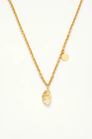 Wild Cherry Leaf Necklace