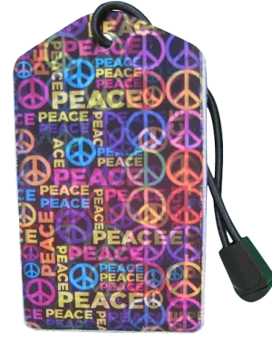 z Luggage Tag: Peace